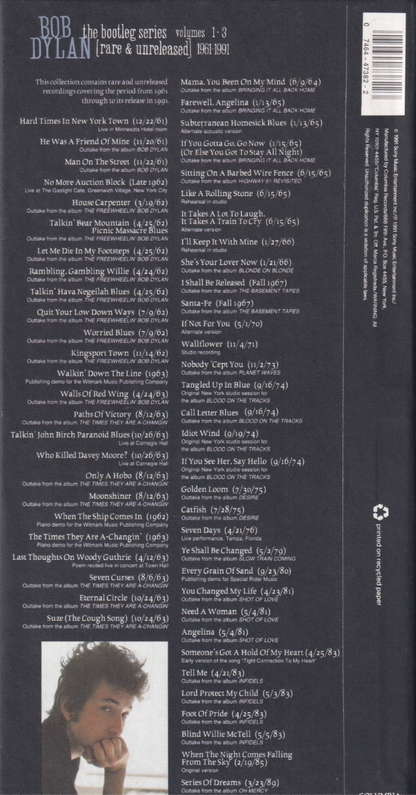 The Bootleg Series Volumes 1 - 3 [Rare & Unreleased] 1961-1991 - Image 2