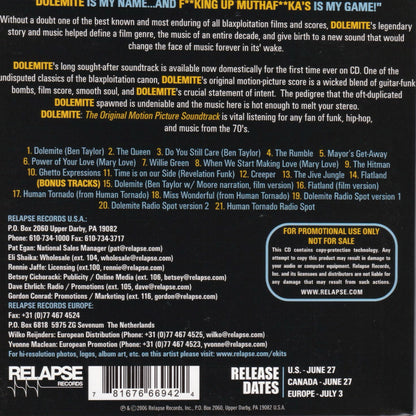 Dolemite The Soundtrack - Image 2
