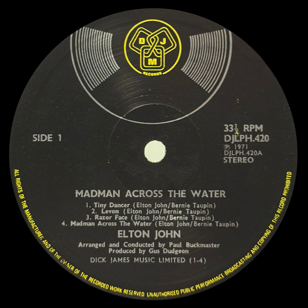 Madman Across The Water - Image 4