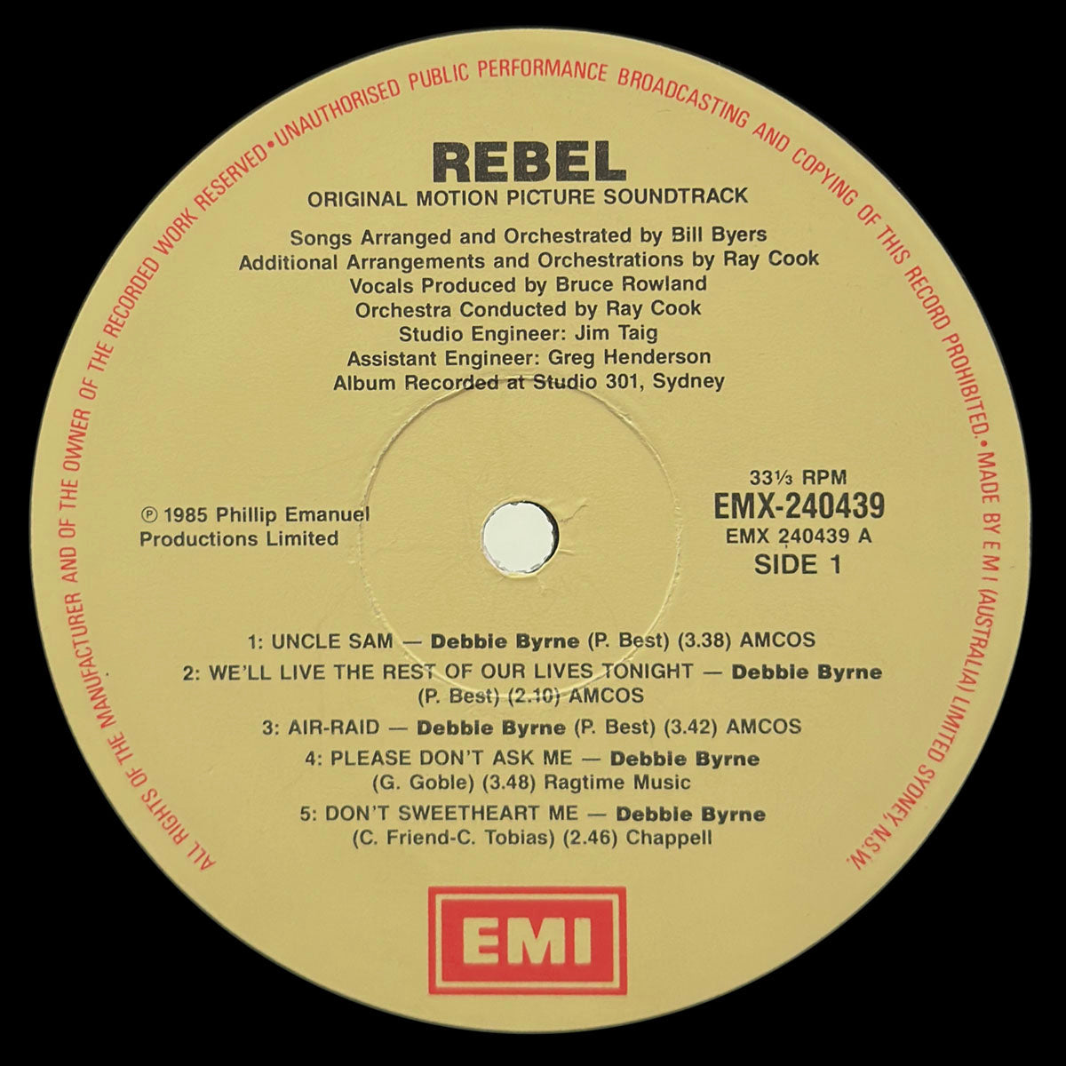Rebel (Original Motion Picture Soundtrack) - Image 3