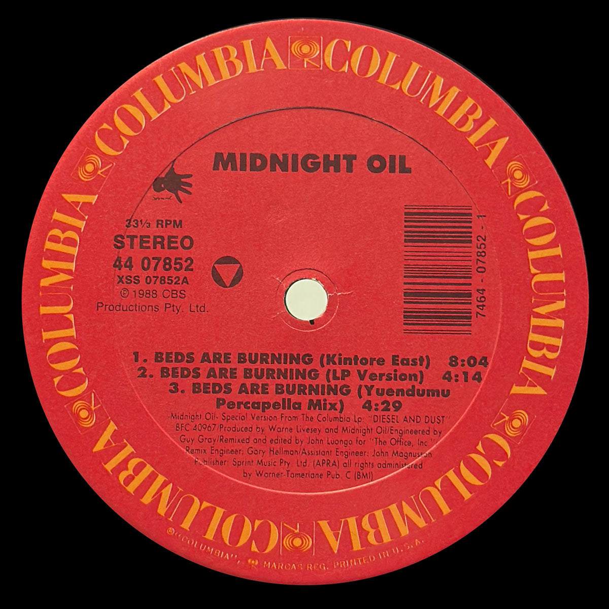 Beds Are Burning / The Dead Heart - Image 3