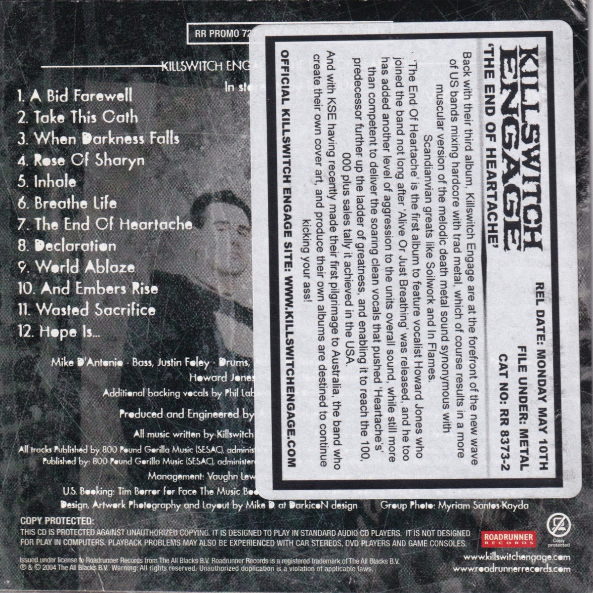 The End Of Heartache (Advance) - Image 2