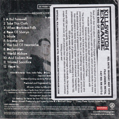 The End Of Heartache (Advance) - Image 2