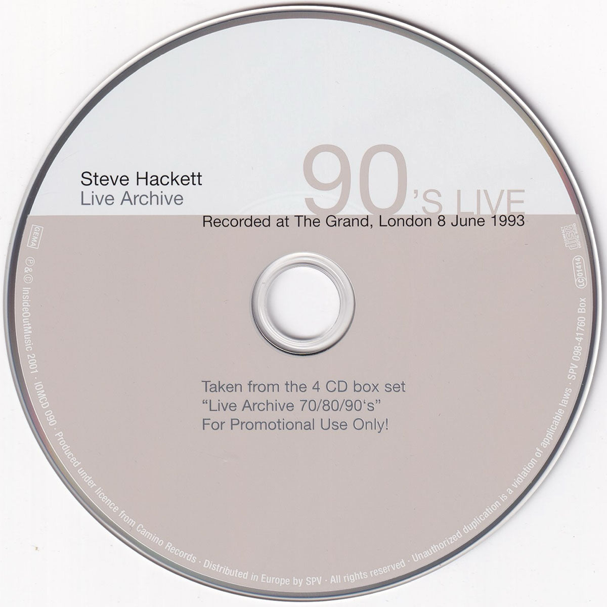 Live Archive 70,80,90's - Image 3