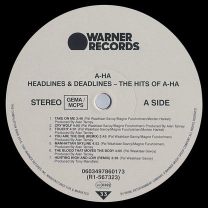 Headlines And Deadlines - The Hits Of A-Ha - Image 3