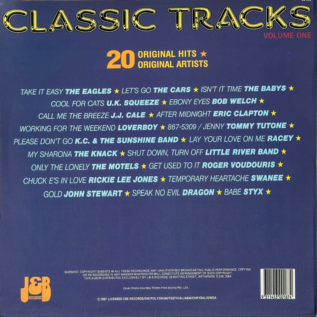 Classic Tracks Volume One - Image 2