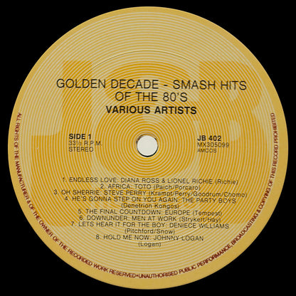 Golden Decade - 16 Smash Hits Of The 80's - Image 3