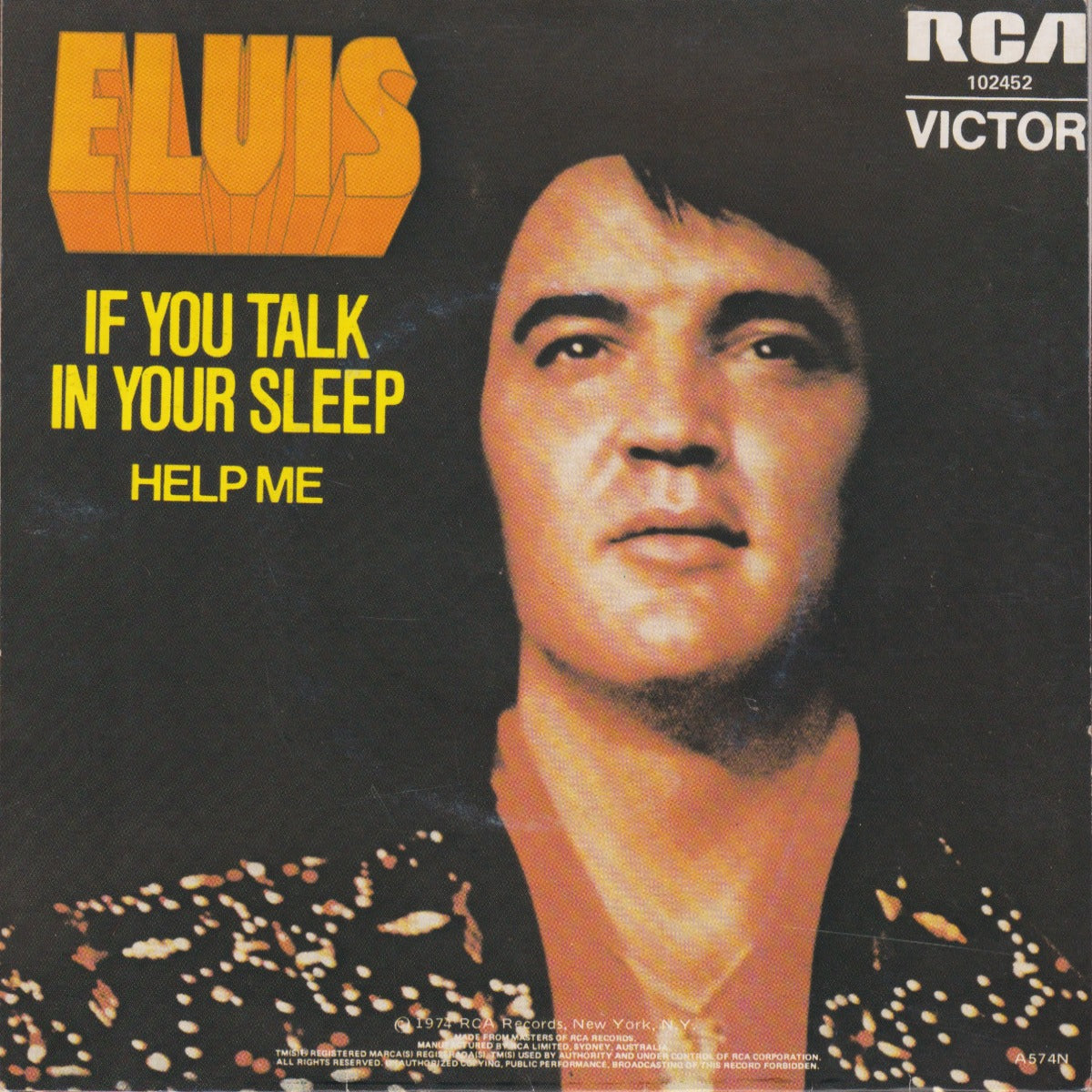 Help Me / If You Talk In Your Sleep - Image 2