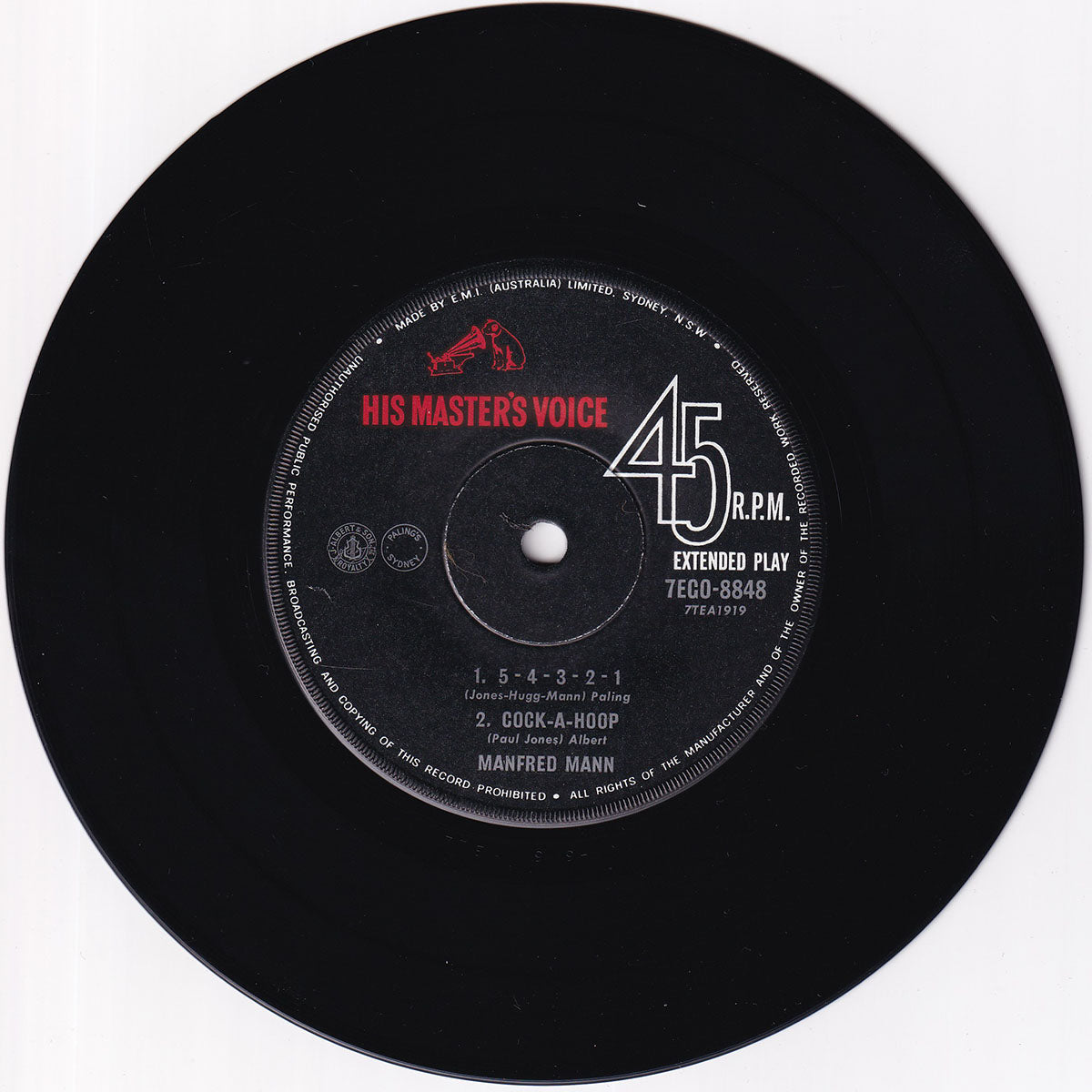 Manfred Mann's Cock-A-Hoop With 5 4 3 2 1 - Image 3