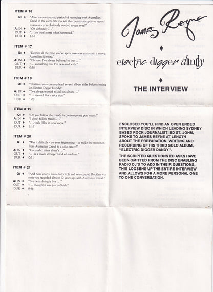 Electric Digger Dandy- Interview Disc - Image 4