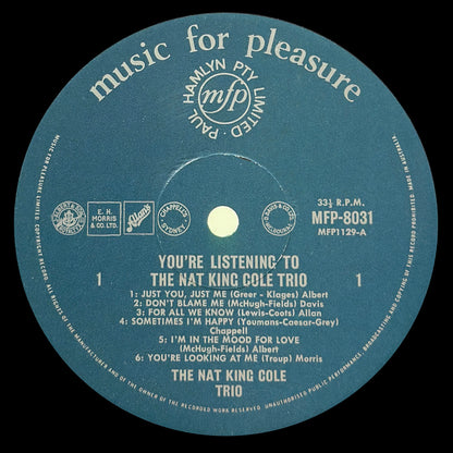 Nat King Cole Sings With The Nat King Cole Trio - Image 3