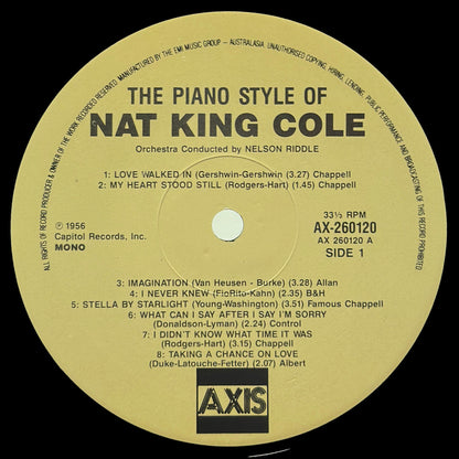 The Piano Style Of Nat 'King' Cole - Image 3