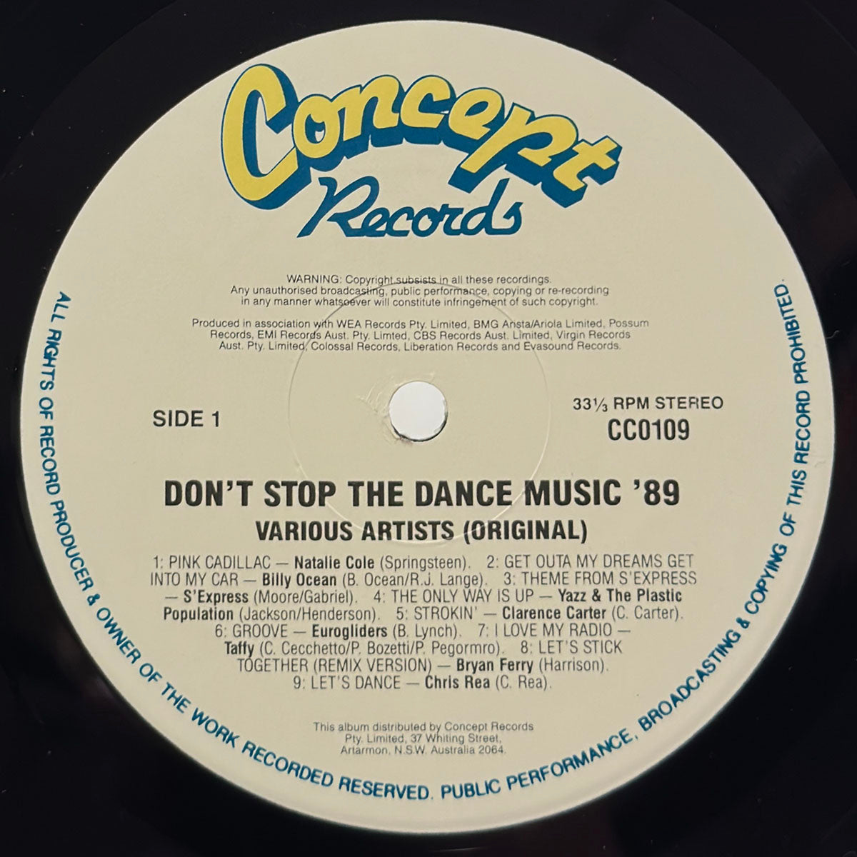 Don't Stop The Dance Music '89 - Image 3