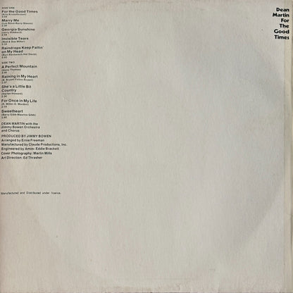 For The Good Times - Image 2