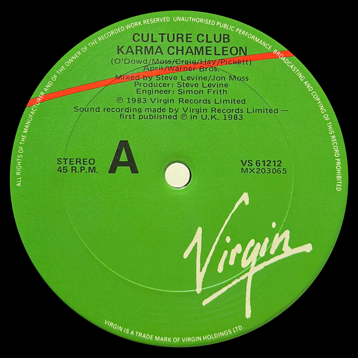 Karma Chameleon / I'll Tumble 4 Ya - Image 3