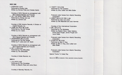 Stand By Me (Original Motion Picture Soundtrack) - Image 4