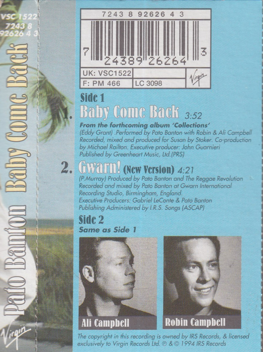 Baby Come Back - Image 2