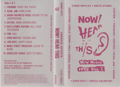 NOW! HEAR THIS 1992 - Image 2