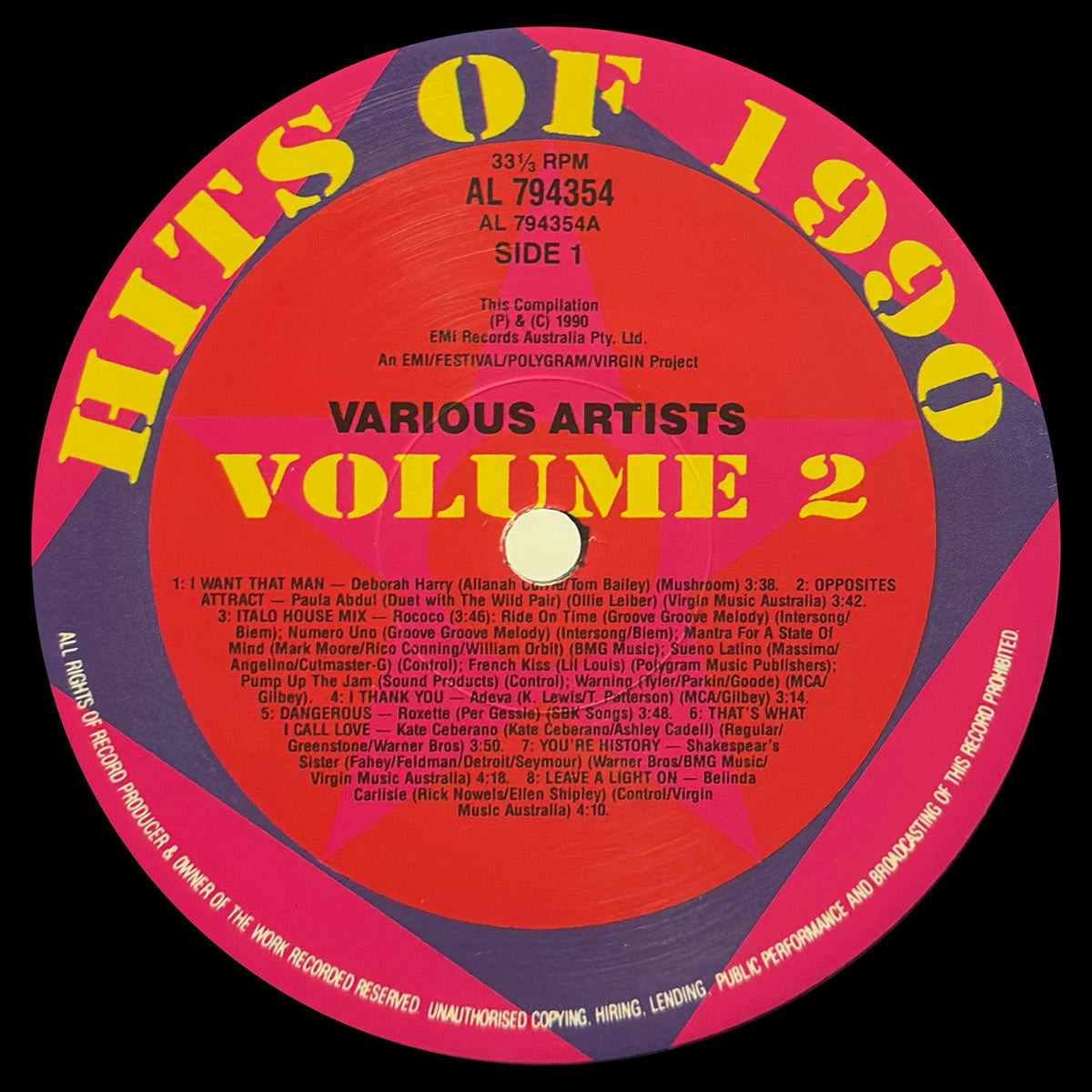 Hits Of 1990 Volume 2 - Image 3