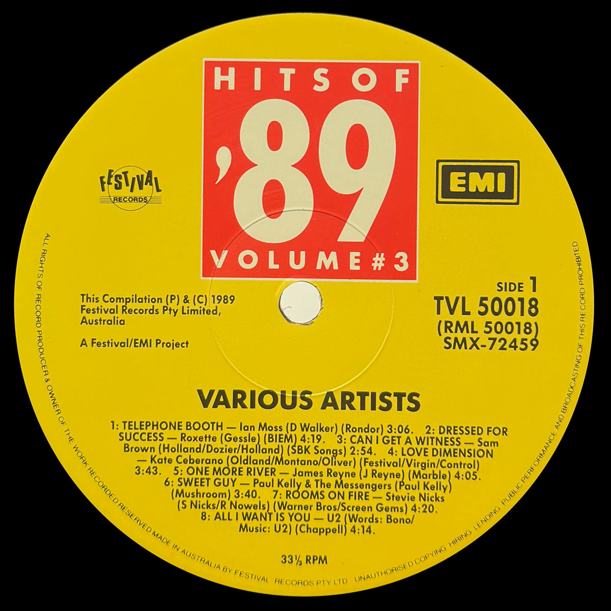 Hits Of '89 Volume 3 - Image 3