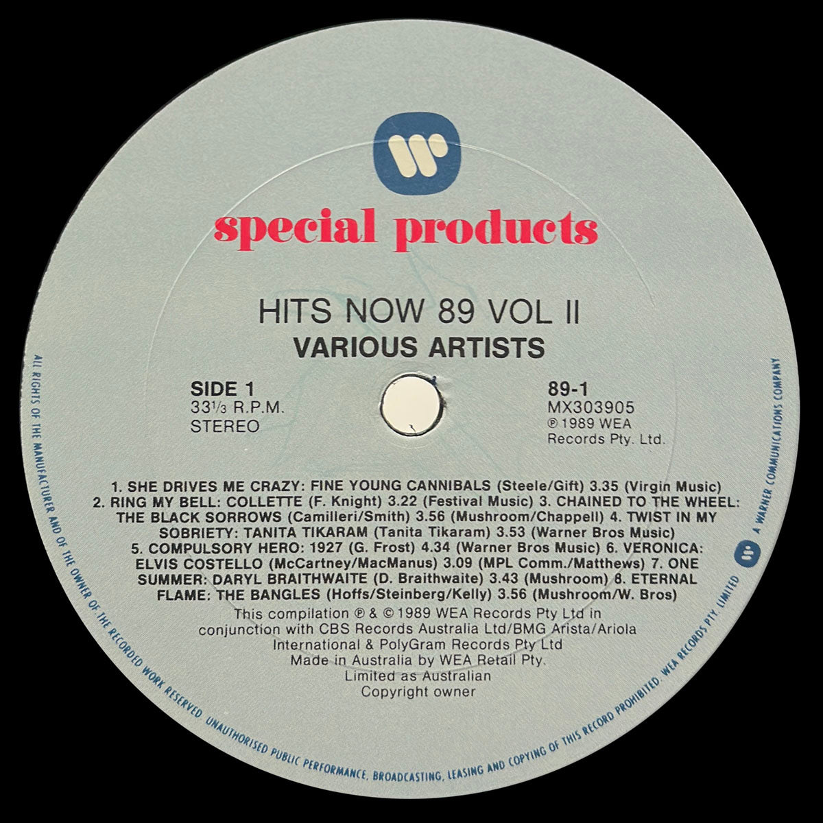 Hits Now '89 Volume 2 - Image 3