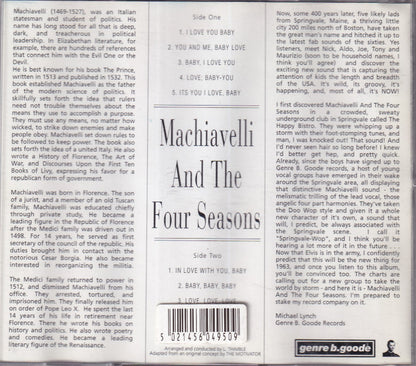 Machiavelli And The Four Seasons - Image 2