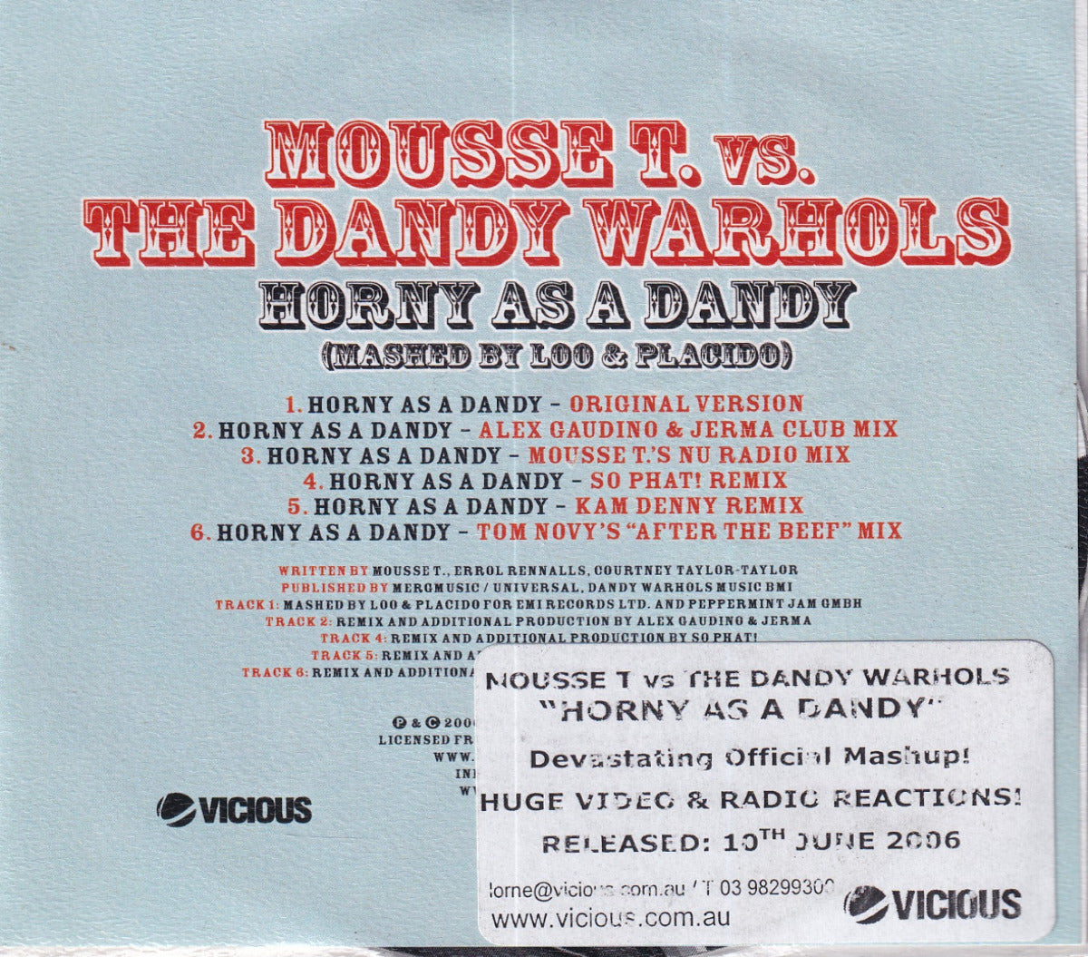 Horny As A Dandy (Mashed By Loo & Placido) - Image 2