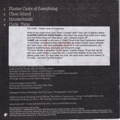 Liars (Promo Album Sampler) - Image 2