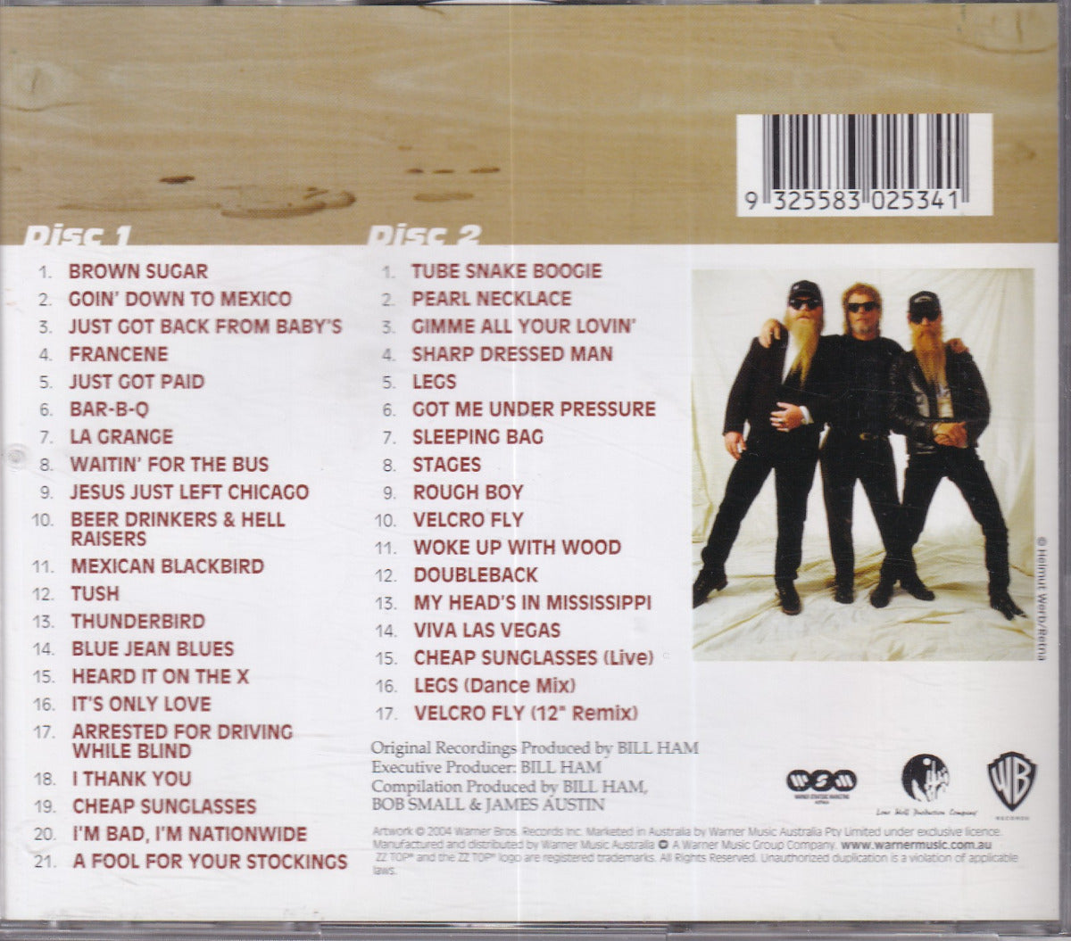 Rancho Texicano: The Very Best Of ZZ Top - Image 2