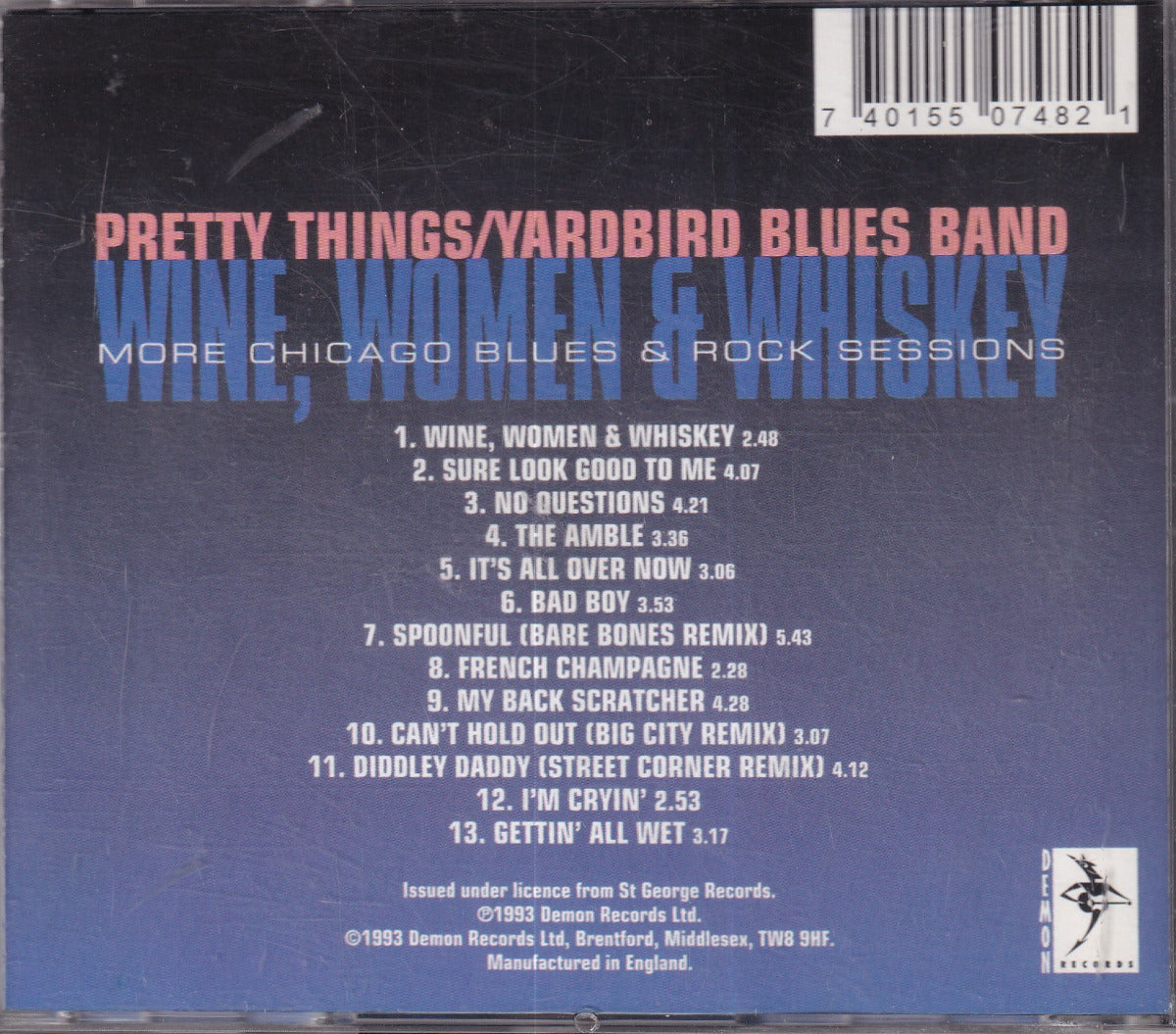 Wine, Women & Whiskey (More Chicago Blues & Rock Sessions) - Image 2