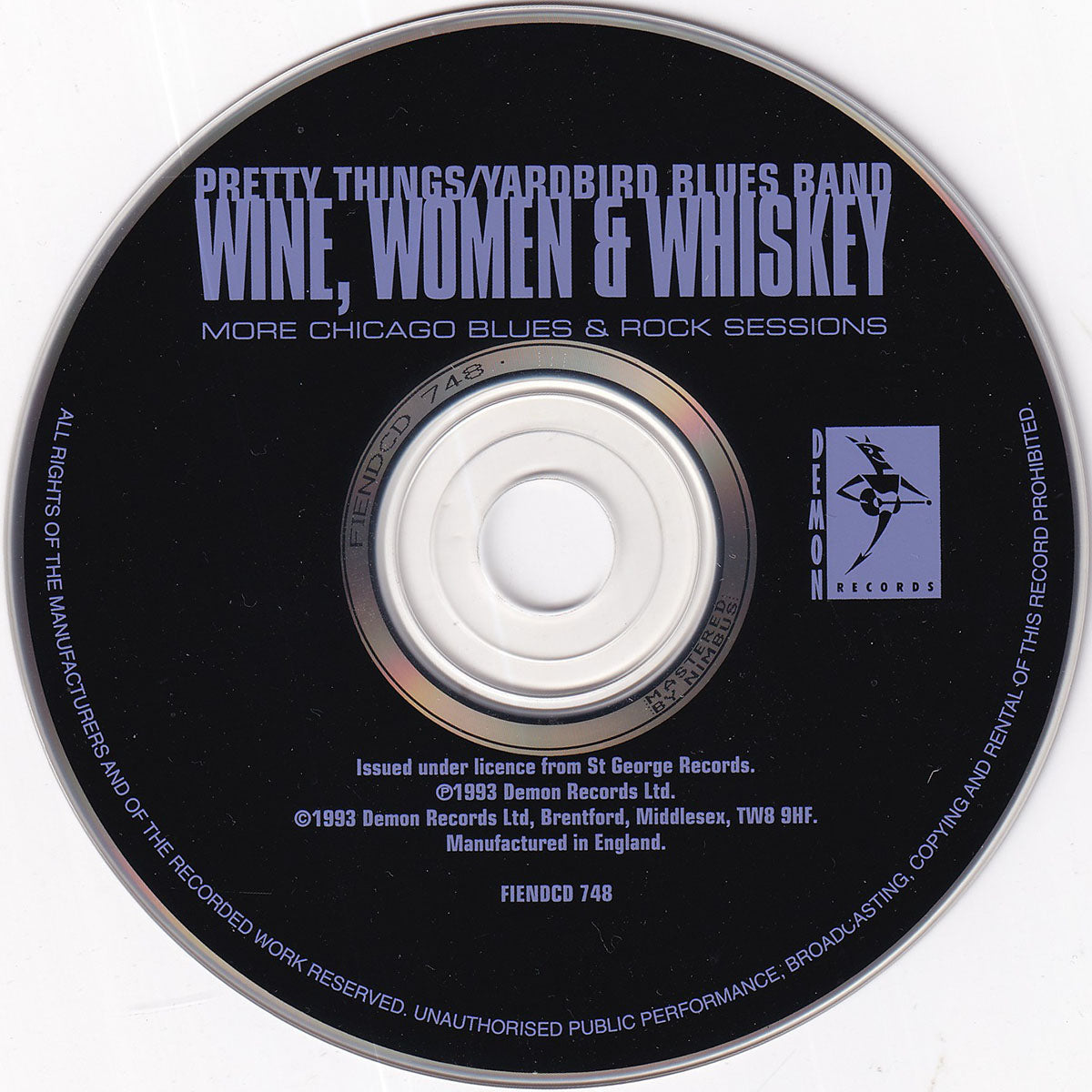 Wine, Women & Whiskey (More Chicago Blues & Rock Sessions) - Image 3