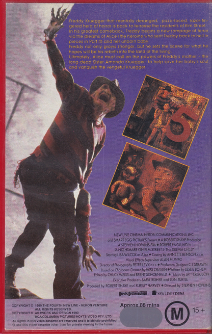 A Nightmare On Elm Street 5: The Dream Child (Original Soundtrack) - Image 2