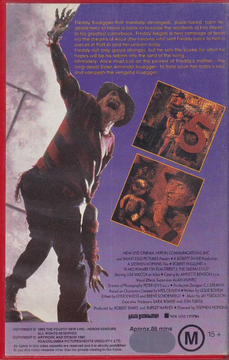 A Nightmare On Elm Street 5: The Dream Child (Original Soundtrack) - Image 2
