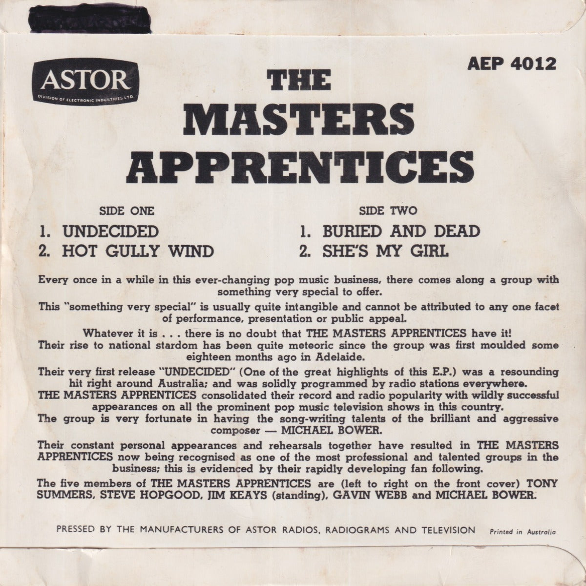 The Masters Apprentices - Image 2