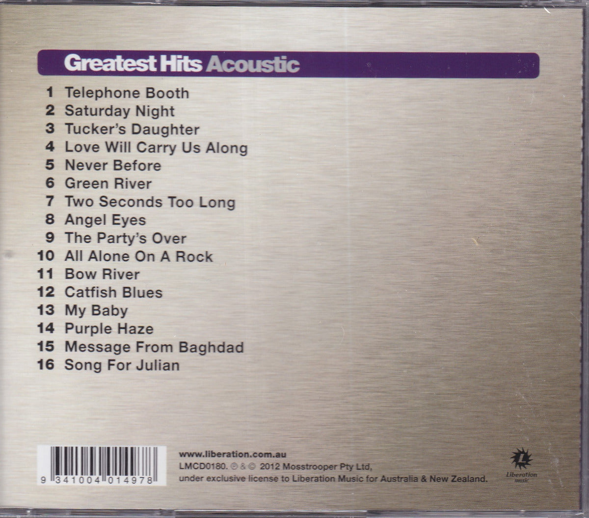 Greatest Hits Acoustic - Image 2