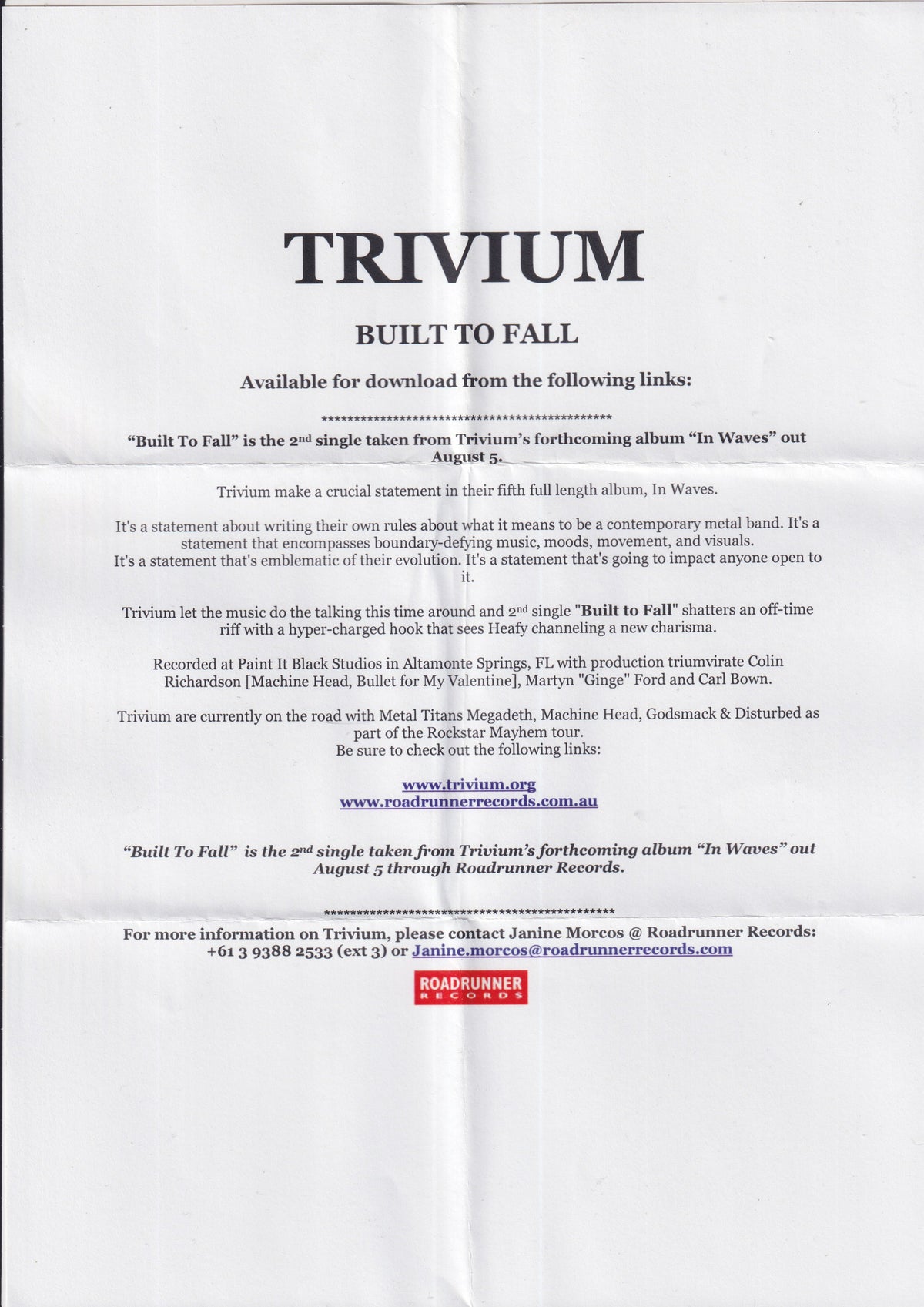 Built To Fall - Image 2