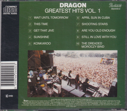 Dragon's Greatest Hits - Volume 1 - Image 2