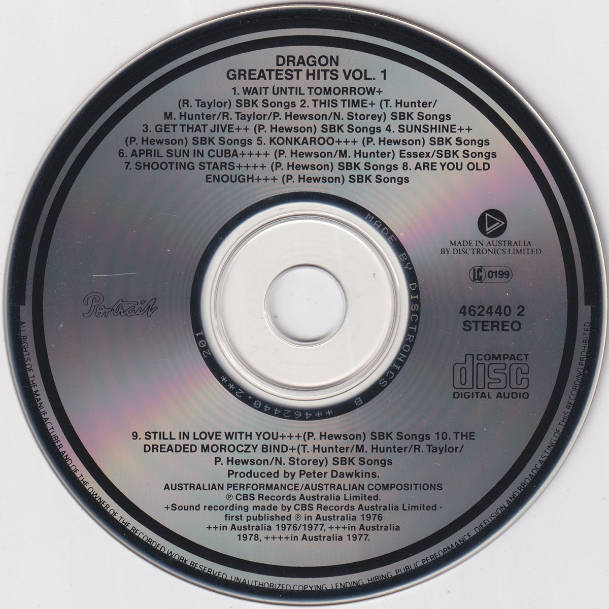 Dragon's Greatest Hits - Volume 1 - Image 3