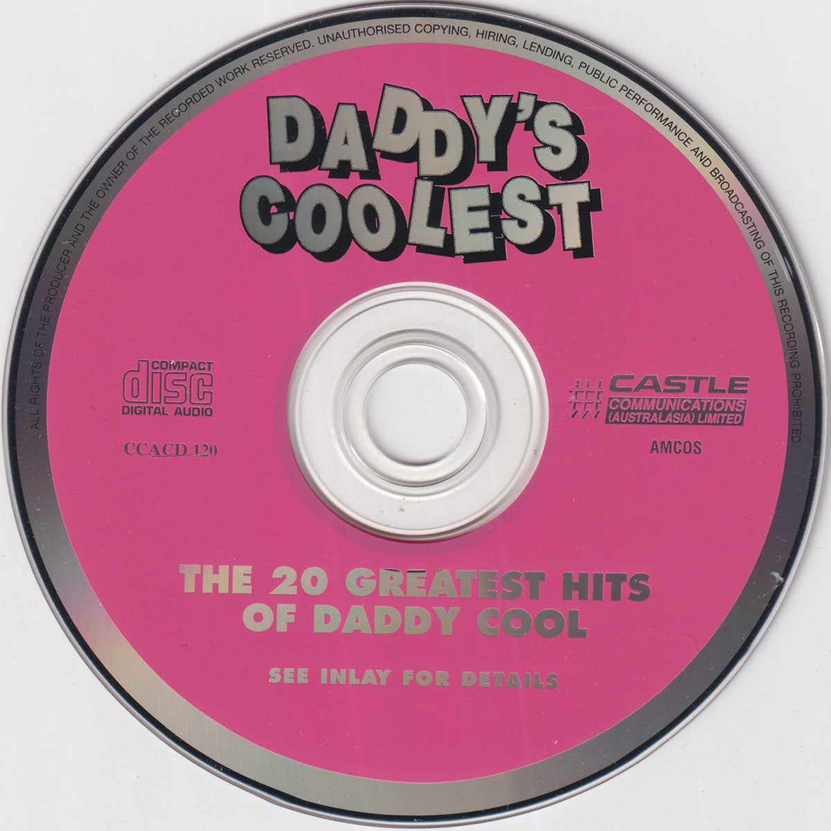 Daddy's Coolest - The 20 Greatest Hits Of Daddy Cool - Image 3