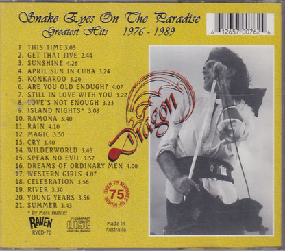 Snake Eyes On The Paradise Greatest Hits 1976-1989 - Image 2