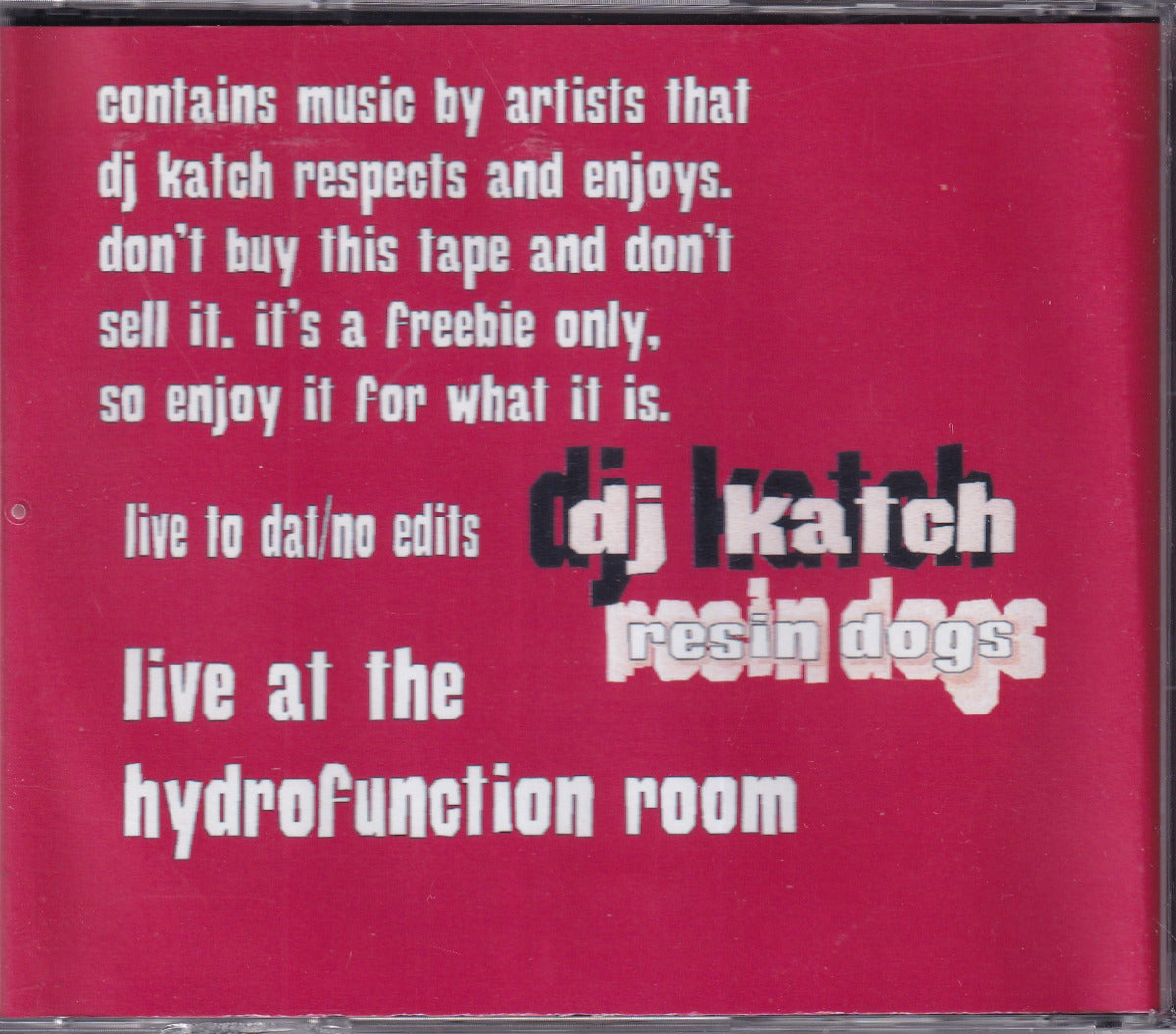 Live At The Hydrofunction Room - Image 2