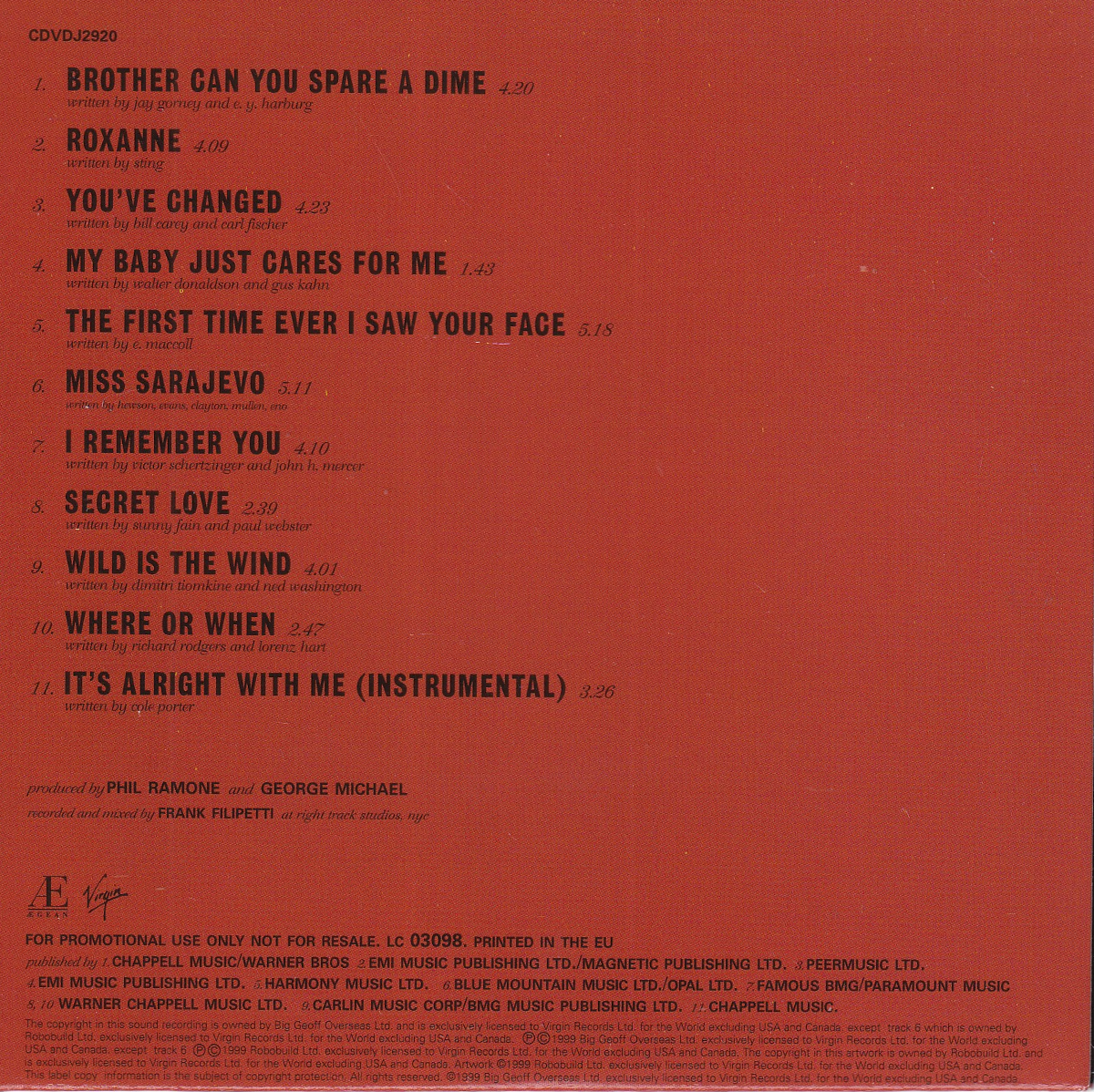 Songs From The Last Century - Image 2