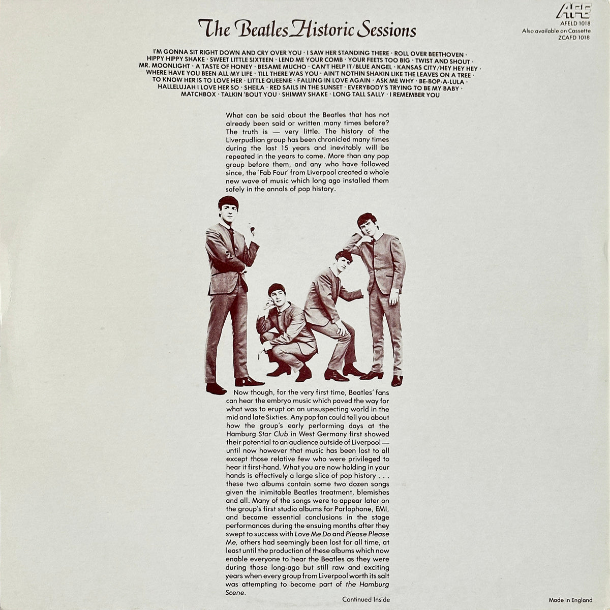 Historic Sessions - Image 2