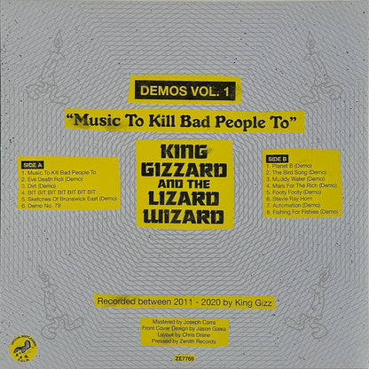 Demos Vol 1 "Music To Kill Bad People To" - Image 2