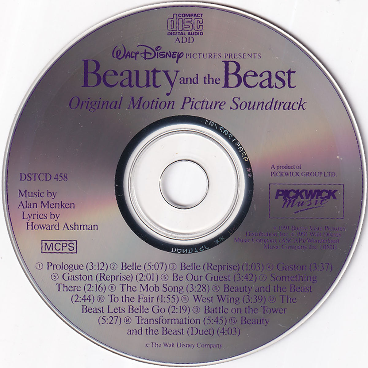 Beauty And The Beast (Original Motion Picture Soundtrack) - Image 3