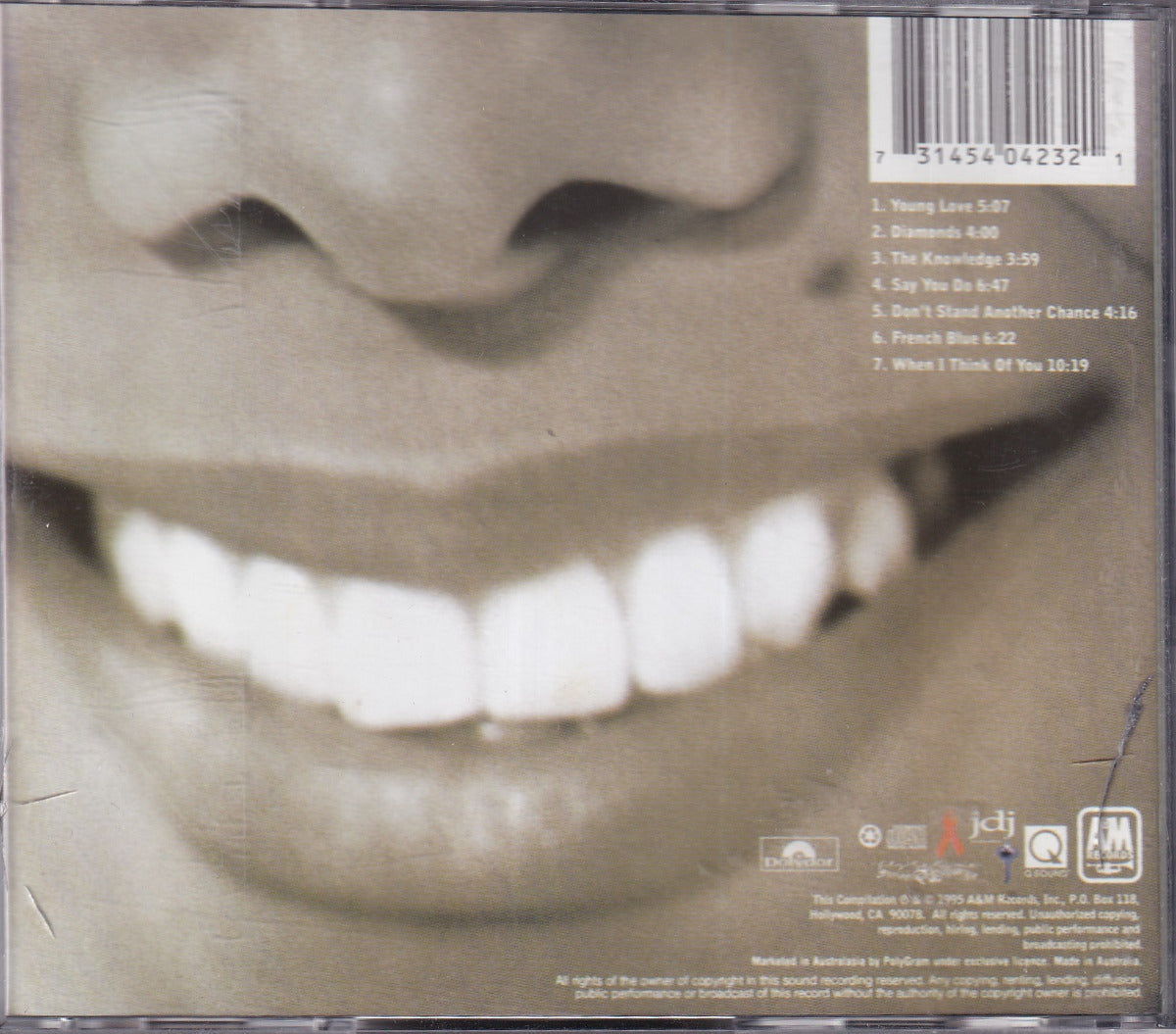 The Limited Edition, 7 Track CD From "Design Of A Decade 1986/1996" - Image 2