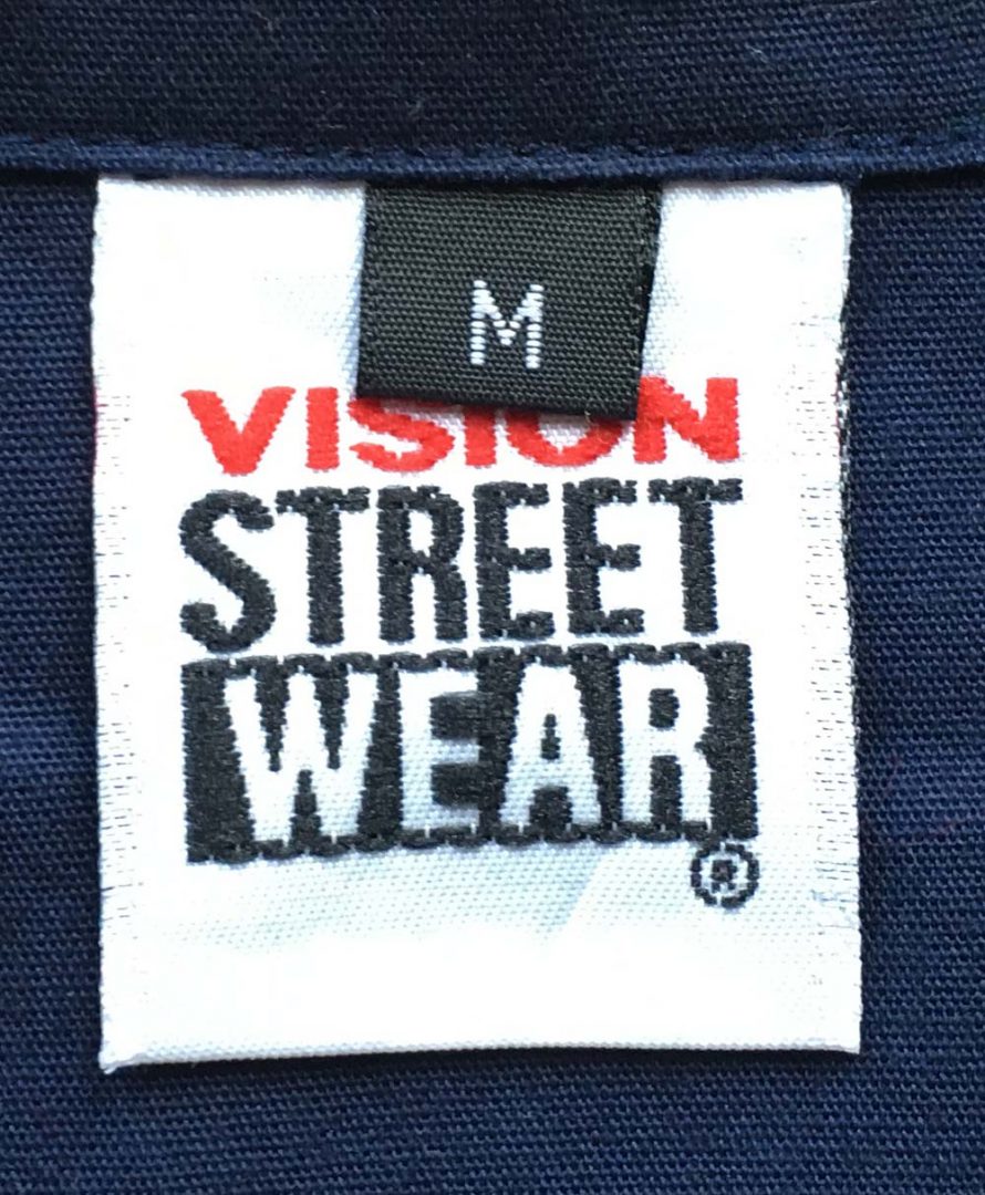 Black 'Vision Pool Service' Button-Up Shirt
