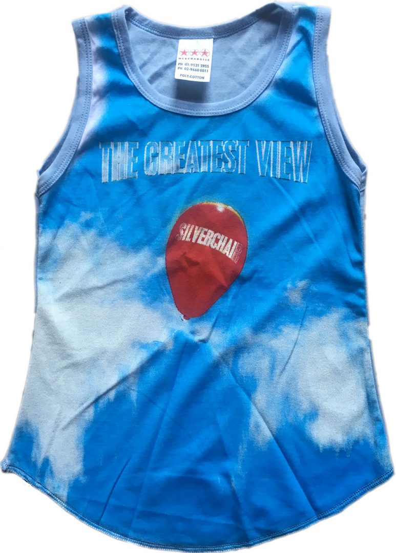 The Greatest View Sublimated Single Art Sky Blue Girls Singlet