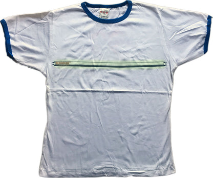 Glow In The Dark Flouro Tube Design 1999 Oz Tour Girls White T-Shirt