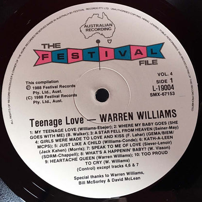Teenage Love: The Festival File Volume 4